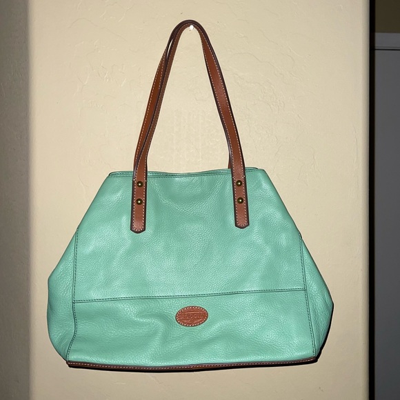 Fossil 🔑 Zoey Leather Classic Tote Bag - Picture 3 of 15